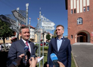 Spotkanie Prezydenta Roberta Biedronia z Jackiem Graczykiem w ramach "Dwumiasta"