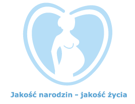 Zdjęcie przedstawia logo programu "Jakość narodzin - Jakość życia"