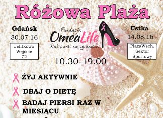 Plakat Różowa Plaża