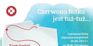 Plakat "Czerwona Nitka"