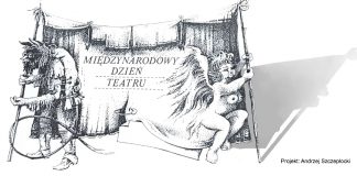 grafika 58. Międzynarodowy Dzień Teatru