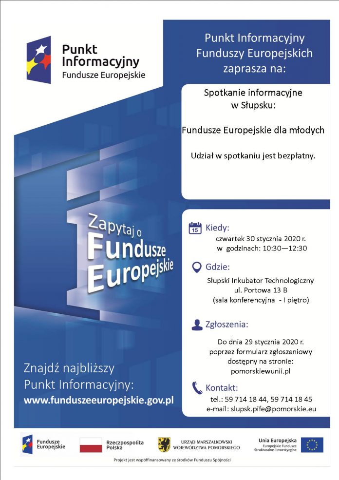 Plakat A4 spotkanie 30.01 Słupsk